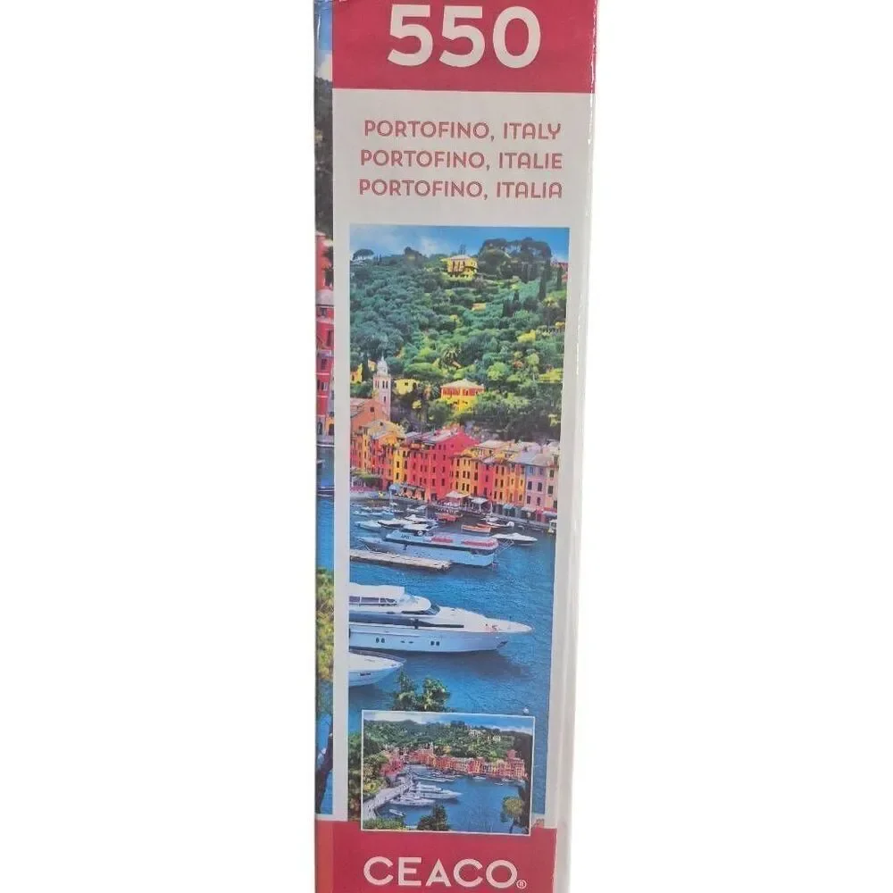 Ceaco Portofino Italy 550 pc Jigsaw Puzzle